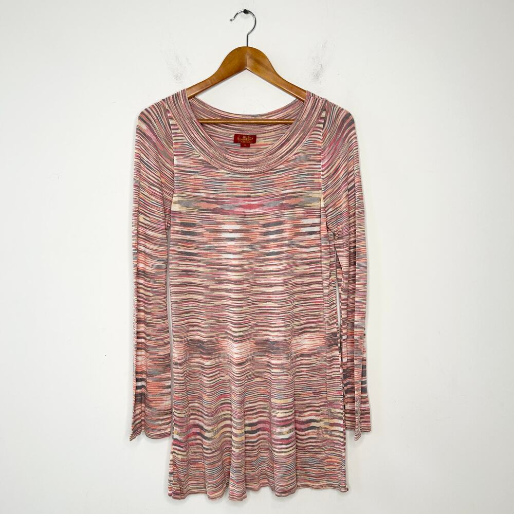 KRIMSON KLOVER Colorful Knit Dress Womens Size XL Eco Sustainable Slow Fashion